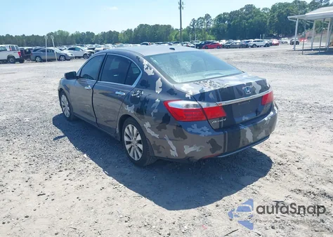 2013 Honda Accord Ex-L V-6 из США, поврежденный, VIN 1HGCR3F87DA001598